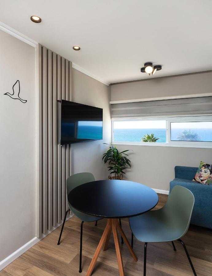 Sea View Stylish 1Br With Balcony By Beachfront Stay Herzelia Eksteriør bilde